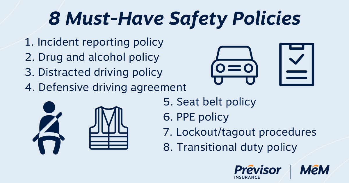 8 Must-Have Safety Policies and How to Enforce Them