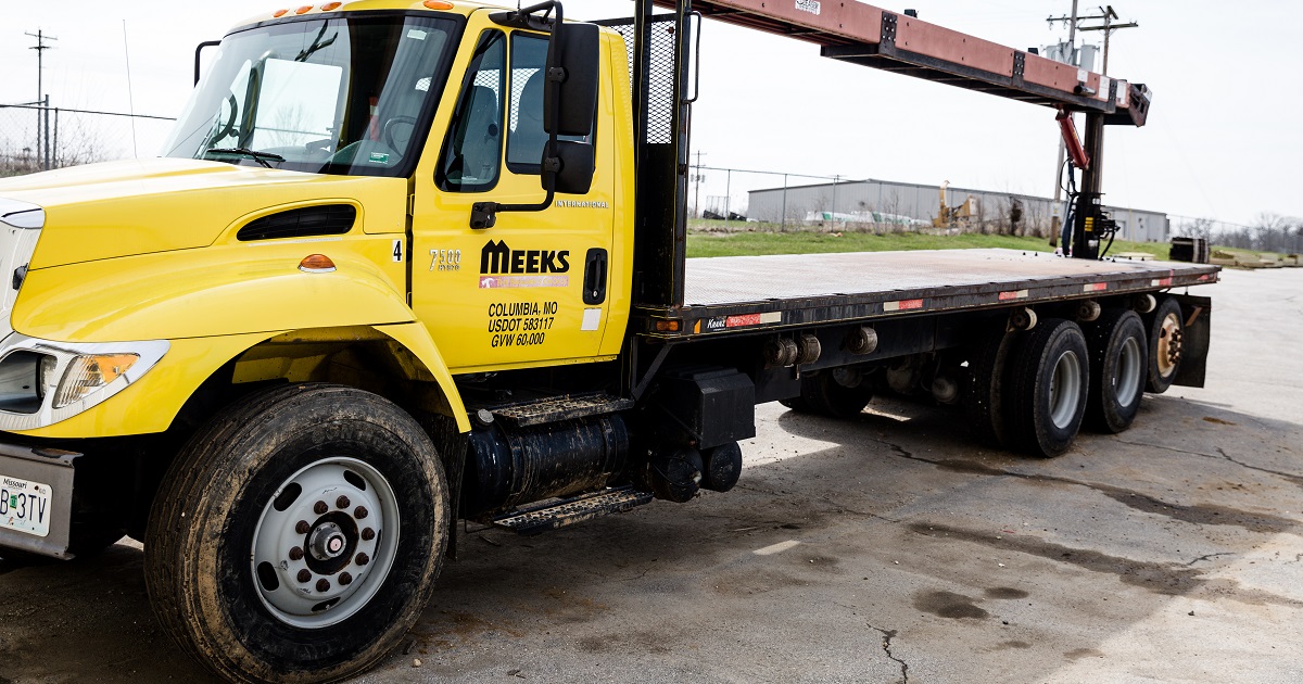 Meek's Lumber Truck