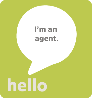 I'm an agent button.